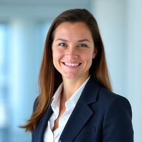 Portretfoto van Dr. Elise Jansen, Hoofd Technologie bij Akkerveld Cultivatie